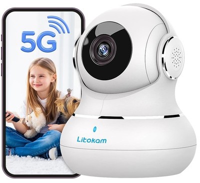 Innenkamera mit 5MP HD 2.4 5GHz Dualband WLAN AI Bewegungser