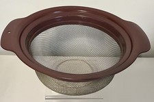 Vision Corning Cranberry Steam & Boil Basket for 2.5L Saucepan EXTREMELY RARE