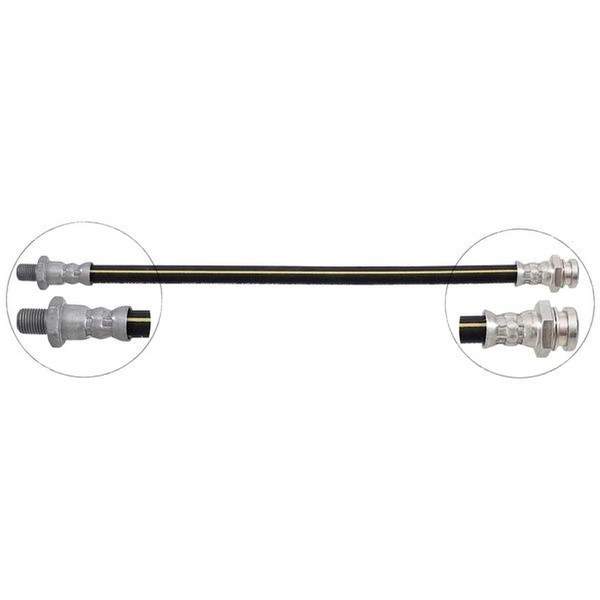 Bremsschlauch 300 Mm INN M10X1.0 OUT M10X1.0 A.B.S. FüR U.A. Nissan Urvan-image