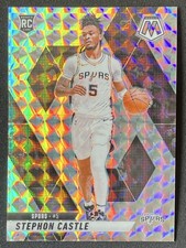 Stephon Castle 2024-25 Panini Mosaic Silver Mosaic Prizm RC #236