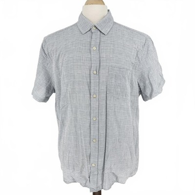 Defacto Herren Kurzarm Freizeit Hemd Regular Fit Größe XL