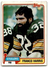1981 Topps Franco Harris Pittsburgh Steelers #220