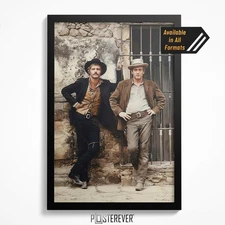 Butch Cassidy & Sundance Kid - Robert Redford Paul Newman Movie Photo Poster