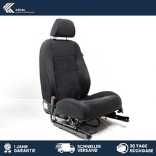 Sitz vorn links Fahrersitz Alcantara VW Golf 6 Schwarz 1K9881405E