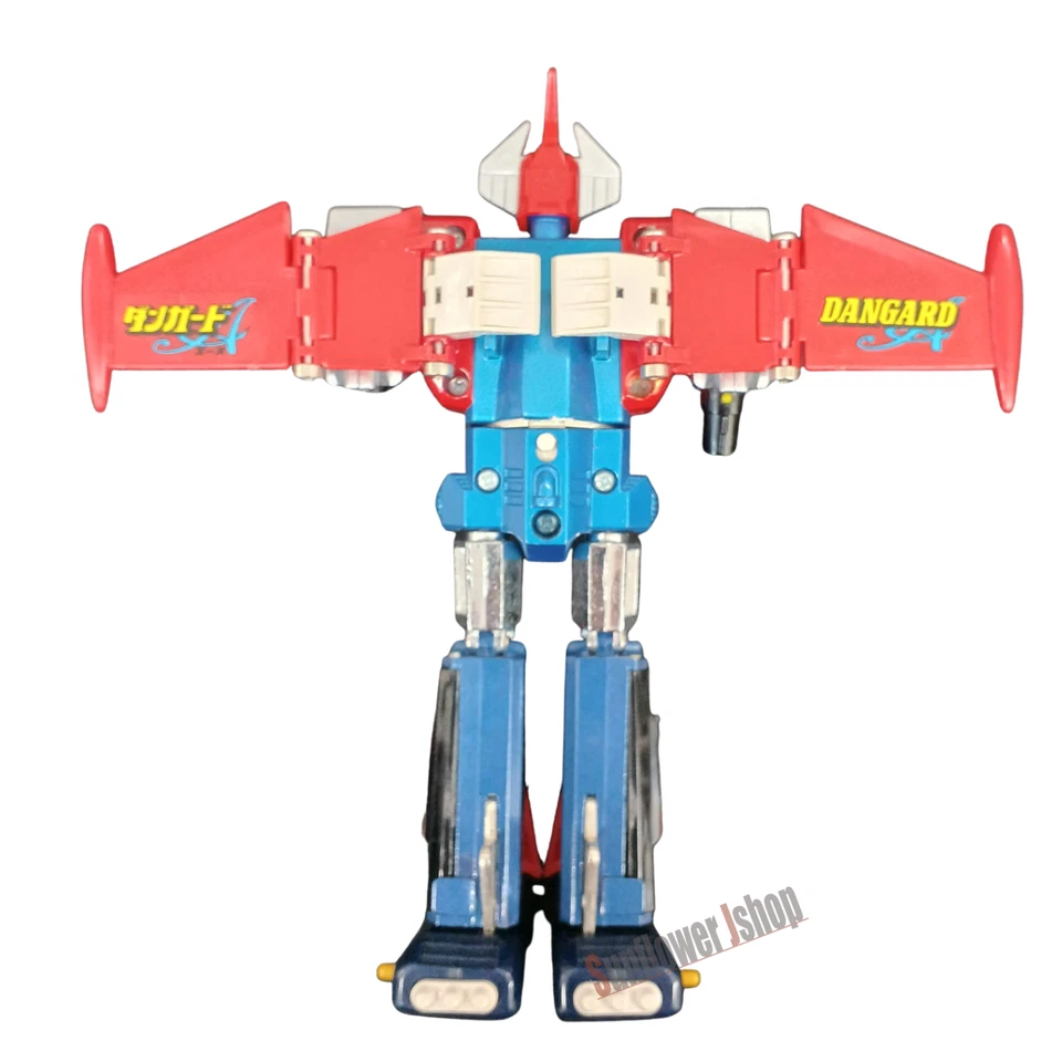 Vintage Popy Chogokin Dx Danguard Ace GA-79 Robot Pressofuso Figura Boxed Japan - Immagine 4 di 4