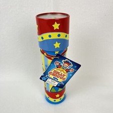 2008 Schyllings Silly Circus Kaleidoscope Aluminum Tin Circus Theme 7" New