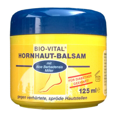 Hornhaut Balsam für Füsse Pflegebalsam Fußcreme Fußpflege Aloe Vera Harnstoff