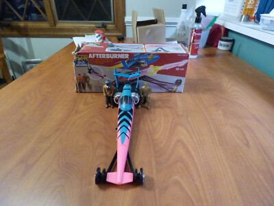 MASK Kenner Afterburner w/box, 2 missiles, Hayes X2, 1 mask