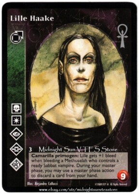 Lille Haake Tremere Blood Shadowed Court V:TES VTES Vampire CCG