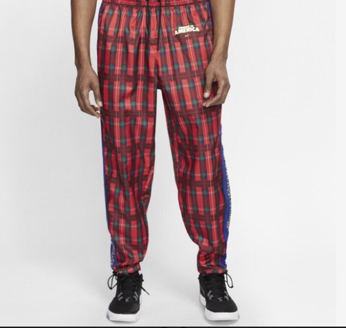 nike checkered joggers