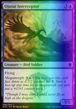 Magic the Gathering MTG Ojutai Interceptor (66) Dragons of Tarkir   LP FOIL