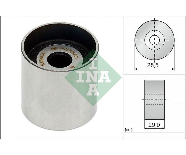 Umlenk-/FüHrungsrolle, Zahnriemen Ina 532016110 FüR Vw Cc-image