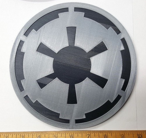 Star Wars Imperial Crest 3D Logo - Emblem, Ornament or Magnet !! - 第 1/4 張圖片