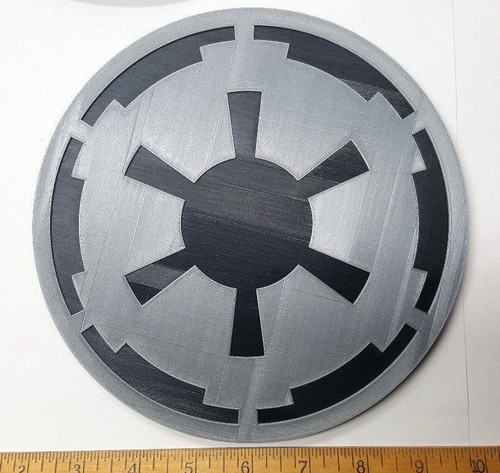 Star Wars Imperial Crest 3D Logo - Emblem, Ornament or Magnet !! - Picture 1 of 4