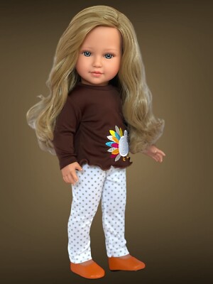 18 Inch Doll Clothes- Thanksgiving Turkey Outfit Fits 18 Inch Dolls
