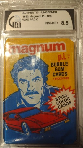 1982 Magnum P.I Graded Pack Graded Pack GAI 8.5 - 第 1/3 張圖片