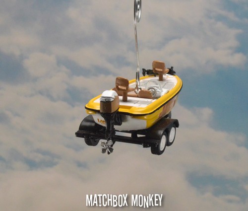 Bass Fishing Boat Custom Christmas Ornament Nitro Ranger Tracker Lund G3 Legend - Picture 3 of 11