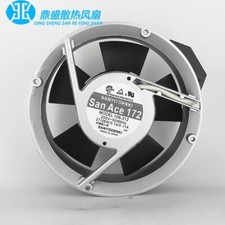SANYO 109-312 200V 27/26W 0.14/0.11A 17251 Aluminum Frame Cooling Fan