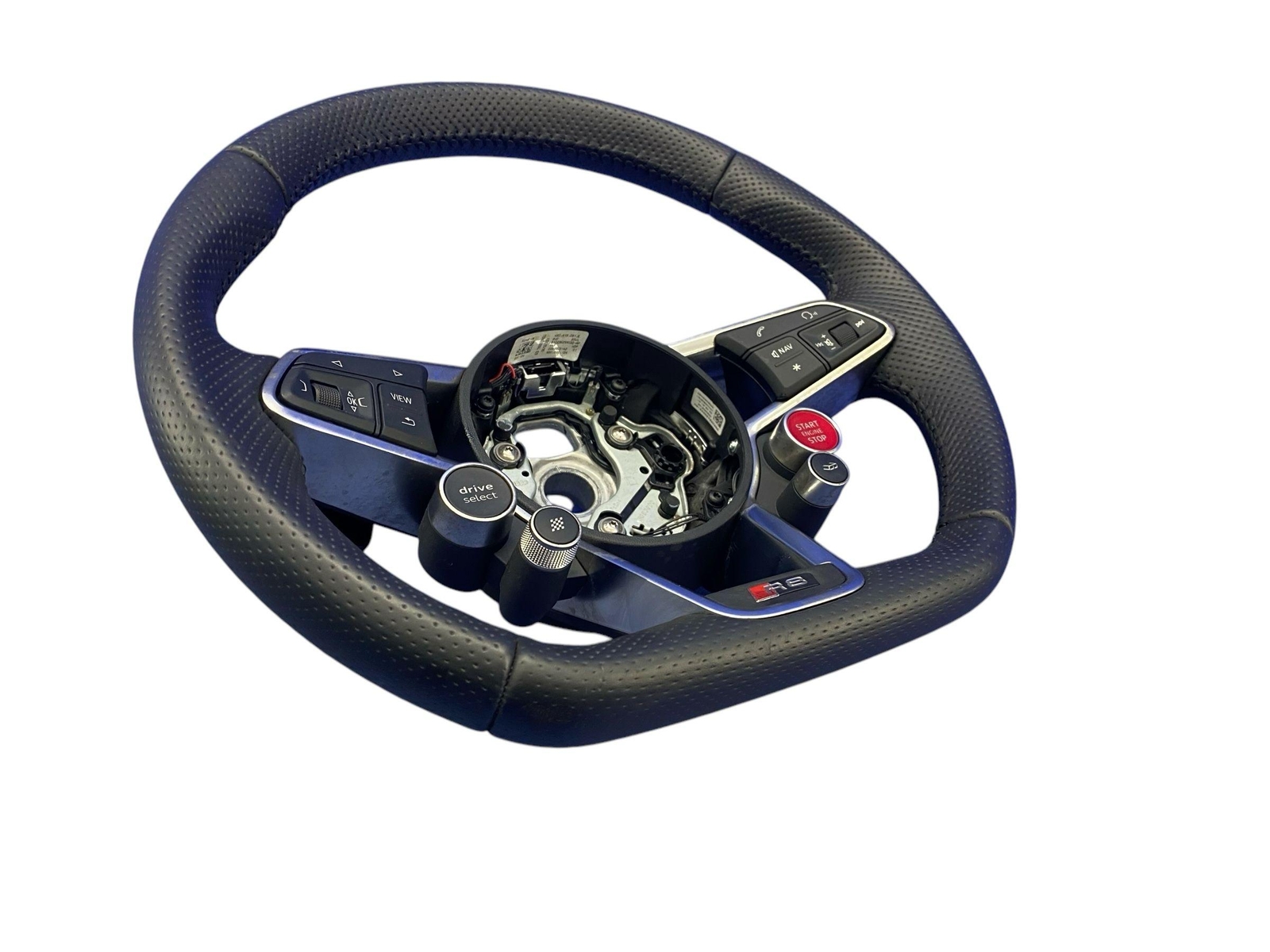 2021 AUDI R8 FRONT LEFT DRIVER PERFORMACE STEERING WHEEL *MISSING PADDLE SHIFTER