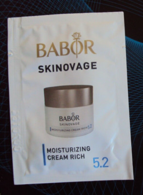 BABOR Skinovage Moisturizing Cream Rich 5.2  Reisegröße to go NEU OVP
