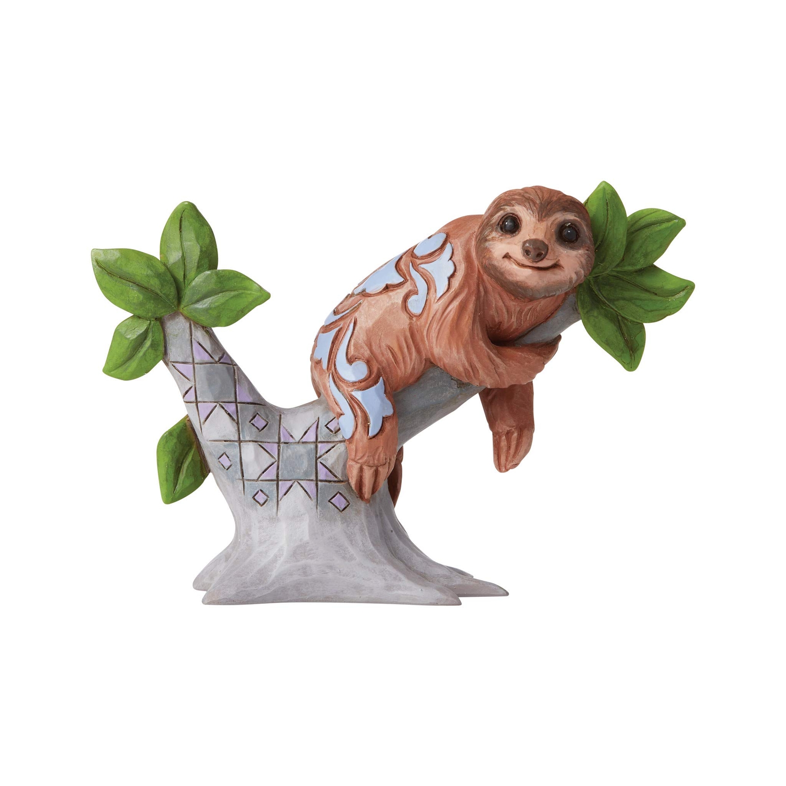 Enesco Jim Shore Mini Sloth Figurine in Multicolor Heartwood Creek Design