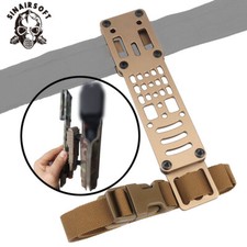 Funda adaptadora modular táctica MHA Kit de correa para piernas Molle LSK placas de desmontaje rápido