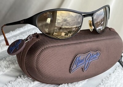 Maui Jim Mariner MJ 157 2M Matte Black Metal Frame, HCL Bronze
