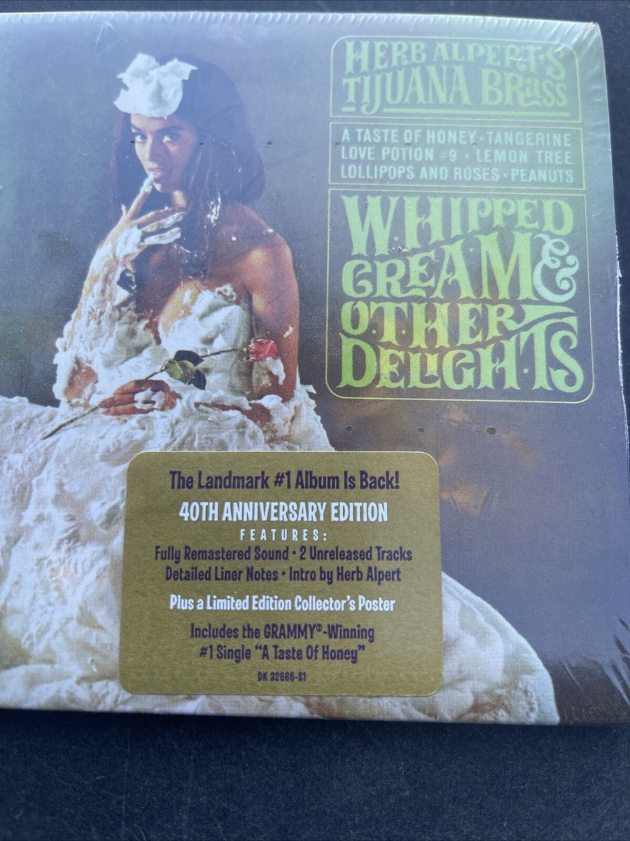 Herb Alpert CD ~ Whipped Cream Lp 40Th Anniversary Edition