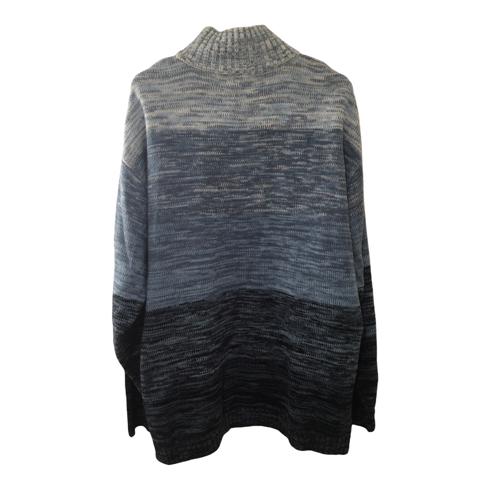 brooklyn express pullover turtleneck sweater stri… - image 4