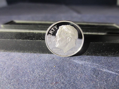 1-2015-S  90 % Silver Roosevelt Dime Deep Cameo Mirror Proof - Upper Grade Range