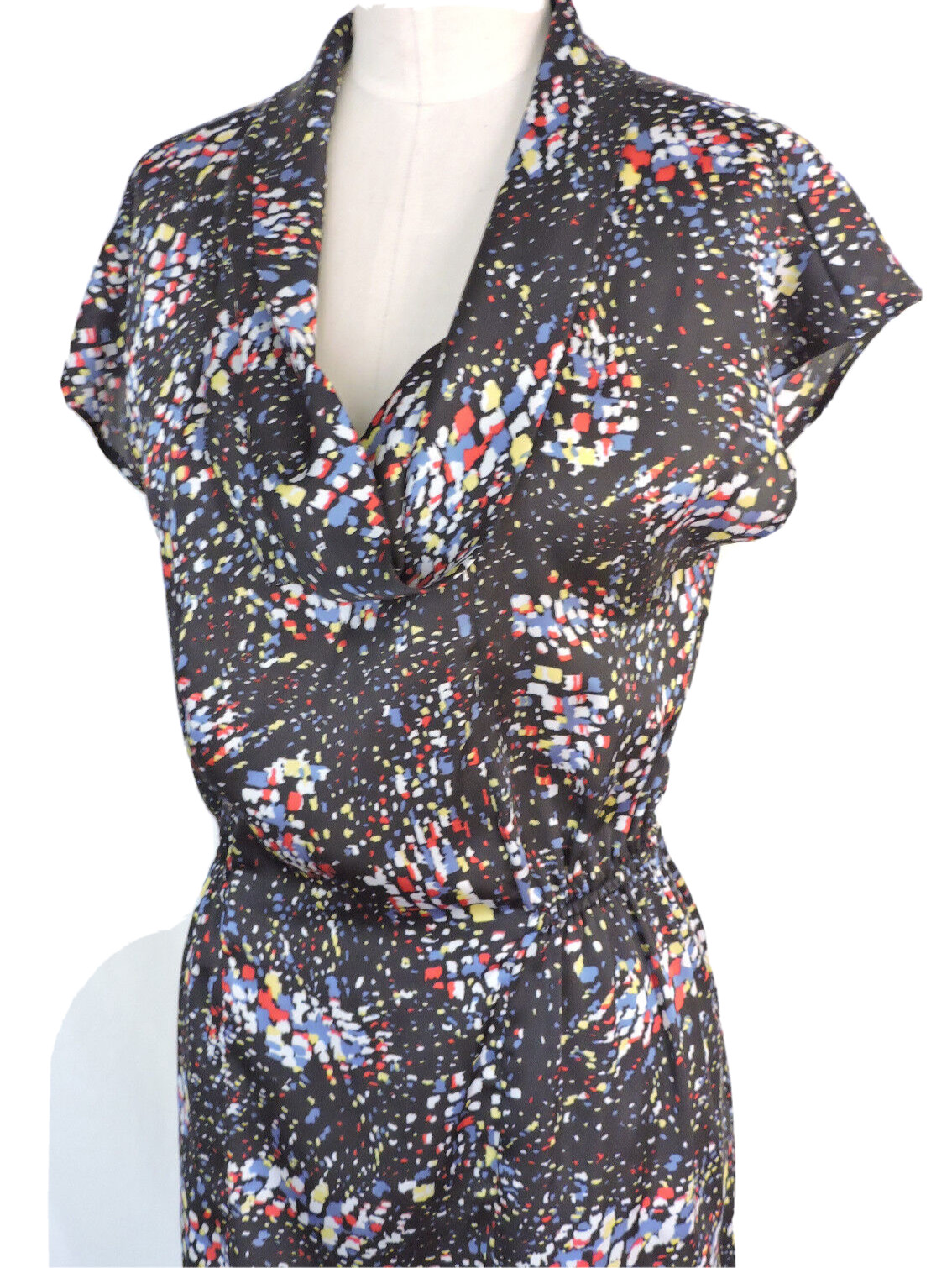 BCBGeneration BCBG Printed Draped Mini Dress Wome… - image 2