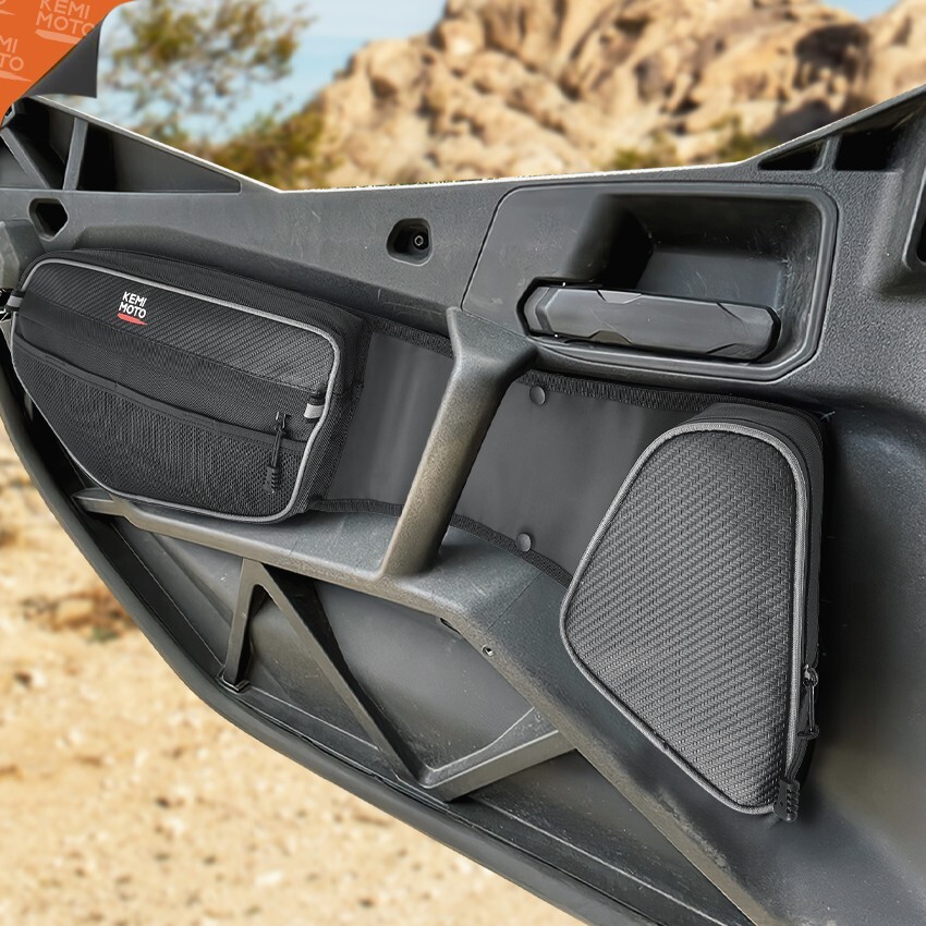 UTV Door Storage Bags W/ Knee Pads For Can-Am Commander/ Commander