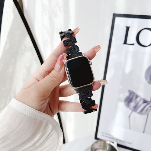 For iWatch 8/7/6/5/4 Ultra SE 38/40mm 49mm Z-shaped Watch Strap Band Bracelet - Picture 14 of 20