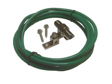 Antenna Grounding Kit: 10 AWG Solid Copper Wire 5ft and PPC Coax Ground Block