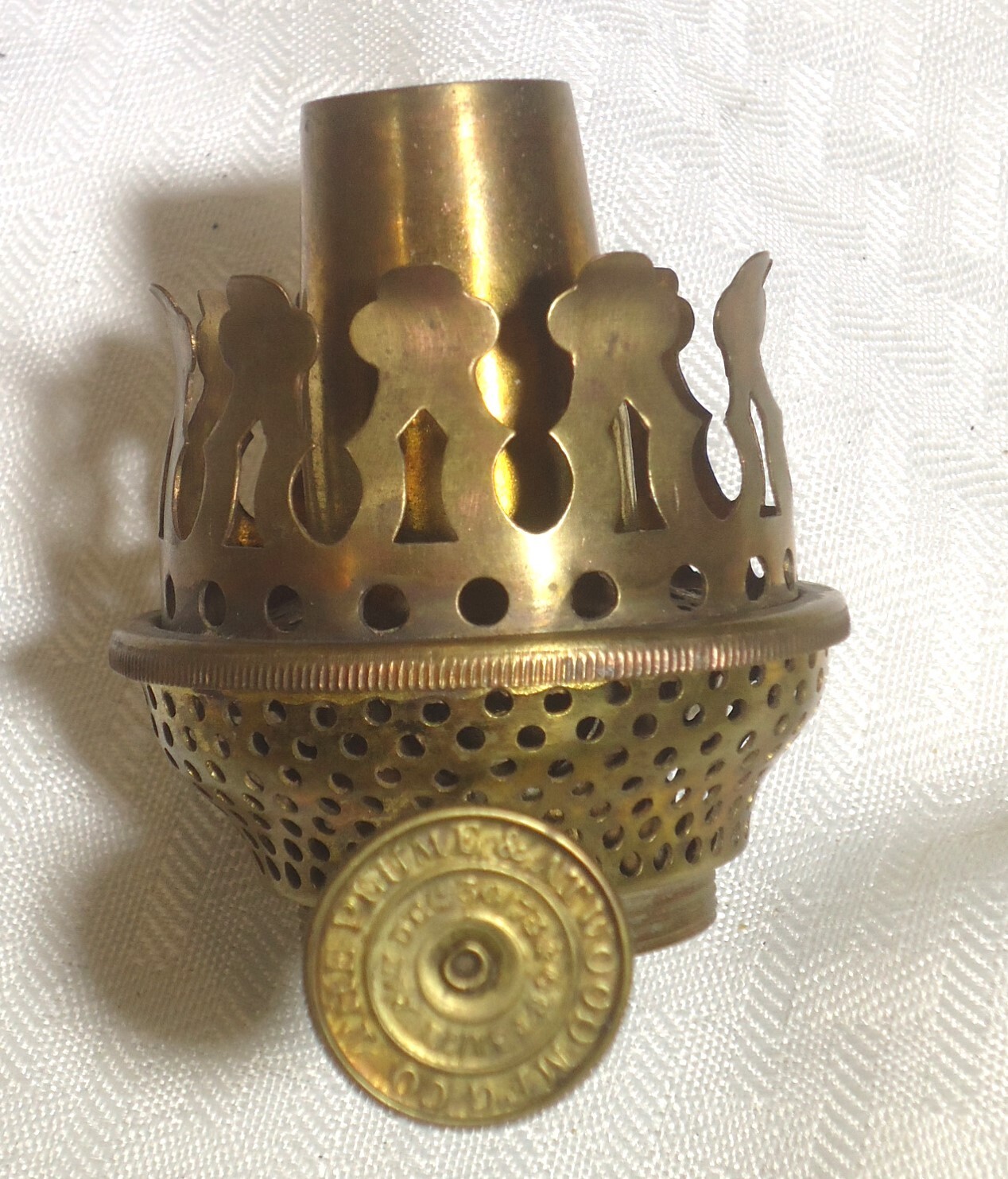 Small Vintage Antique P&A Plume & Atwood Oil Lamp Wick Trimmer 1873 1 3