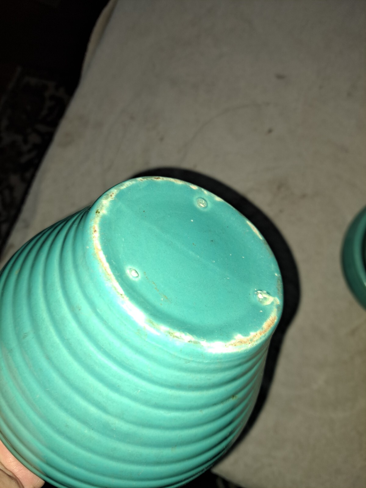 (2) MATCHING BAUER POTTERY RINGWARE SQUAT VASES eBay