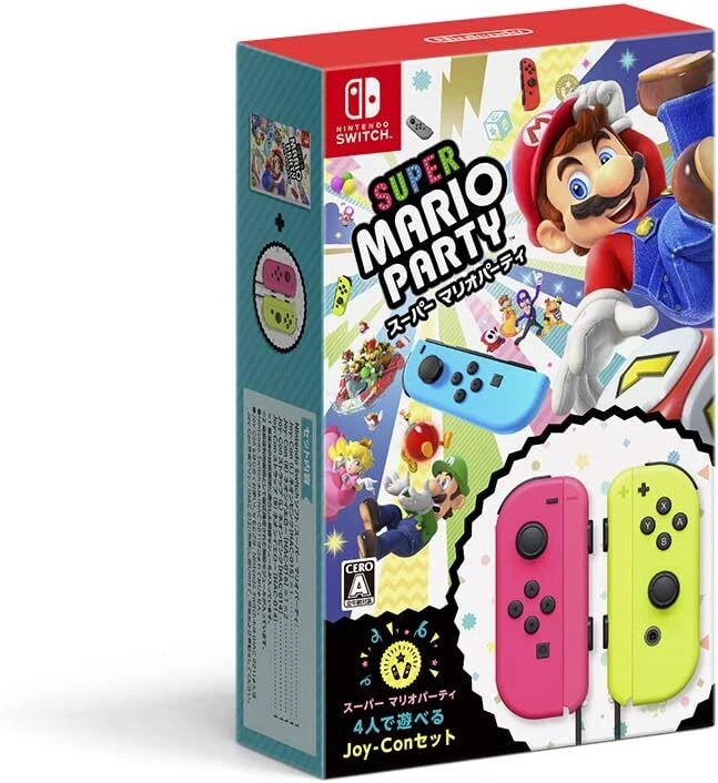 Super Mario Party Joy Con Set for 4 Players Switch form JP eBay