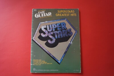 Superstars Greatest Hits (Easy Guitar) .Songbook Notenbuch .Vocal Easy Guitar