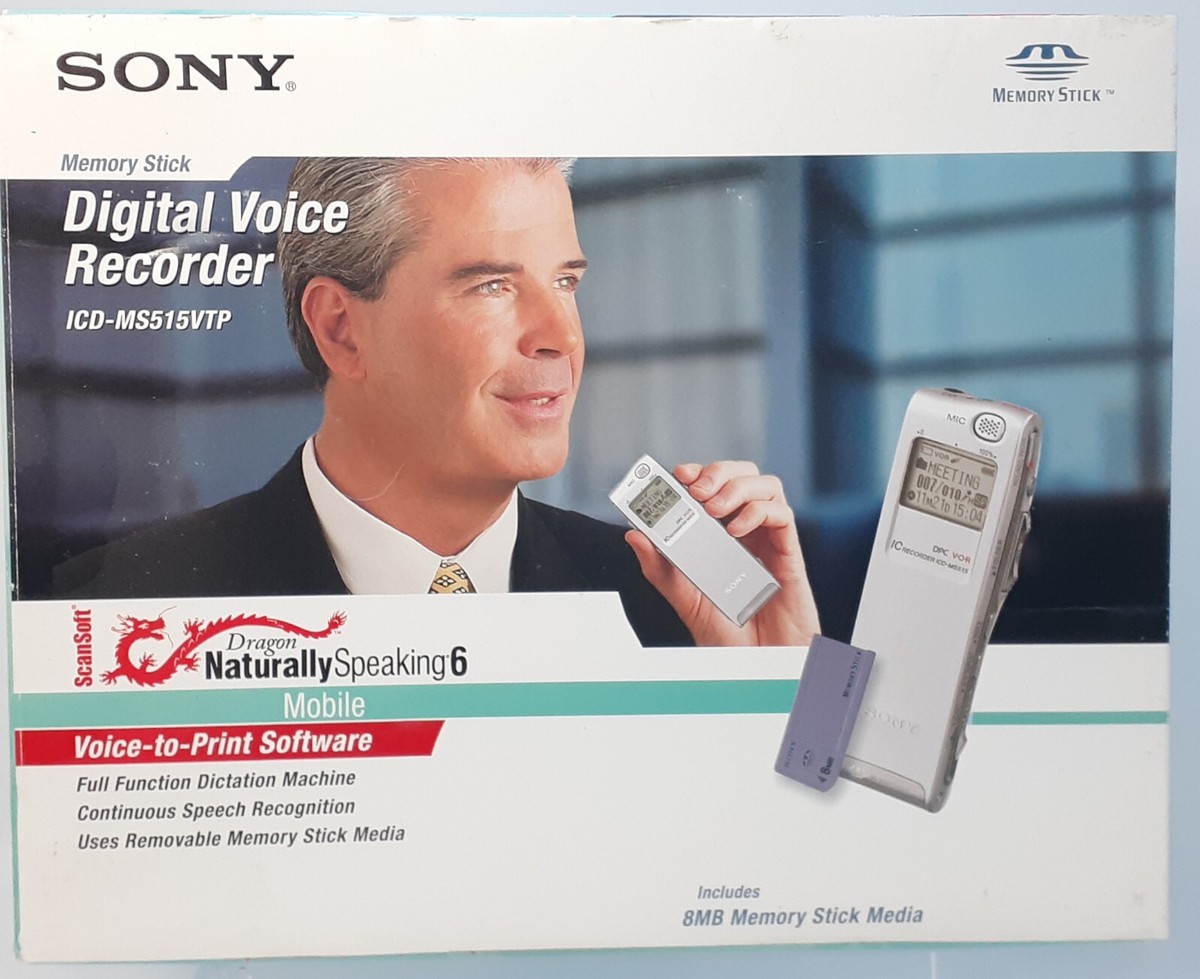 Sony ICD-MS515 (8 MB, 2.5 Hours) Handheld Digital Voice