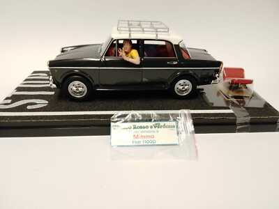 FIAT 1100D Mimmo - Réplique 1/18 - Bianco Rosso E Verdone - Infinite Statue NEUVE