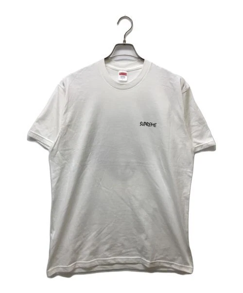Tee shirt noir chat L Supreme 24Ss