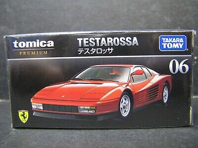 TAKARA TOMY TOMICA PREMIUM DieCast car 1:61 Ferrari TESTAROSSA #06