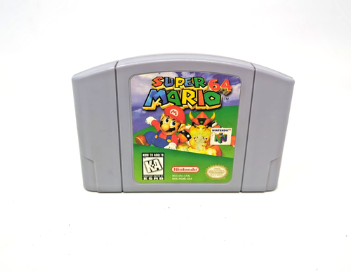 Super Mario 64 (Nintendo 64, 1999) Authentic Cartridge Tested & Works