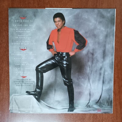 Jermaine Jackson – I Like Your Style [1982] Vinyl LP Funbk Soul