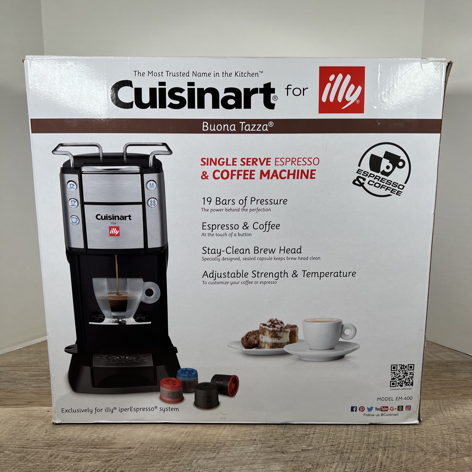 Cuisinart EM400 Single Serve Espresso 