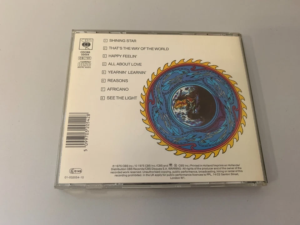 Earth, Wind & Fire – That's The Way Of The World - CD © 1975/88 - Bild 3 von 3