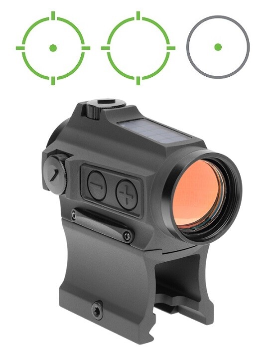 Holosun Elite Green Dot Sight 1x20mm 65 MOA Circle/ 2 MOA Dot