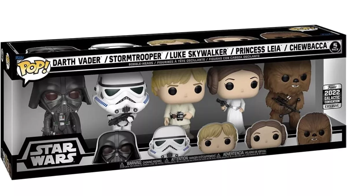 Bigstore - FUNKO POP! Star Wars Convention Exclusive 5 Pack - Star Wars -  2022