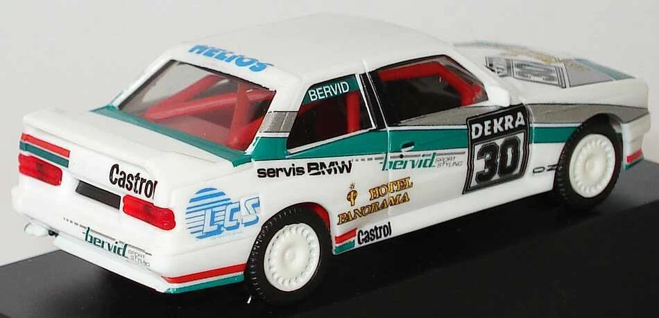 BMW M3 E30 DTM 1993 1:87 Bervid Sport Styling No.30 Vaclav Bervid - Herpa 035811 Foto 3 de 3