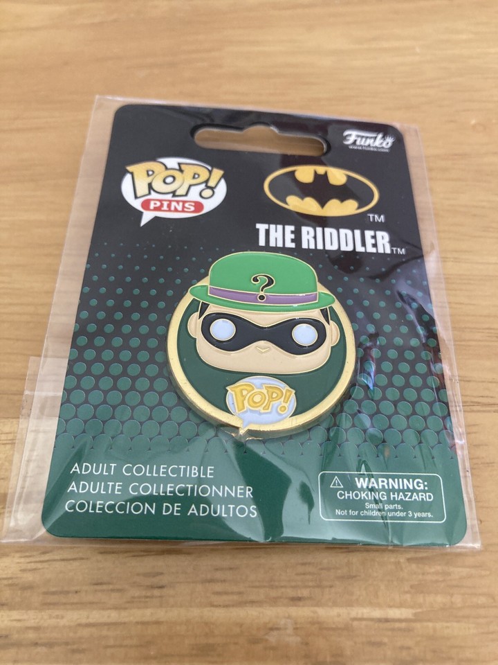 Funko Pop Pin DC Comics The Riddler Pin | eBay UK
